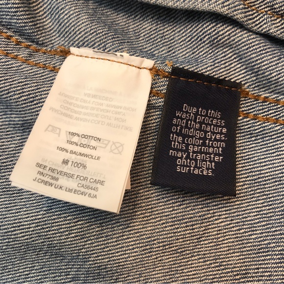 ⚜️*•.Madewell The Jean Jacket in Pinter Wash Size XS NWT.•*⚜️ - Picture 5 of 14